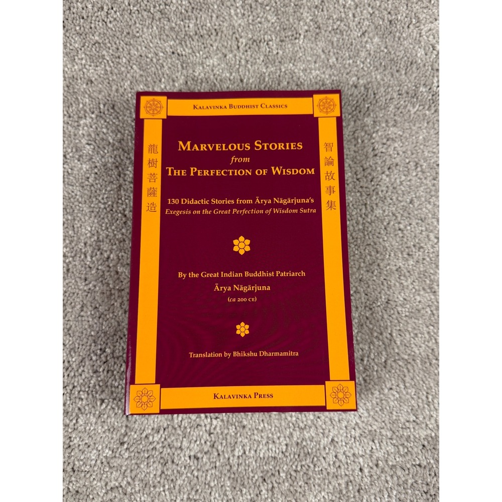 Marvelous Stories Perfection of Wisdom Kalavinka Buddhist Classics Book